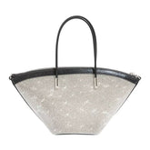 Die Oyster Strass Einkaufstasche